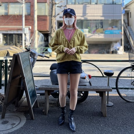 [USED] イイ色ショート丈カーディガン🌼
