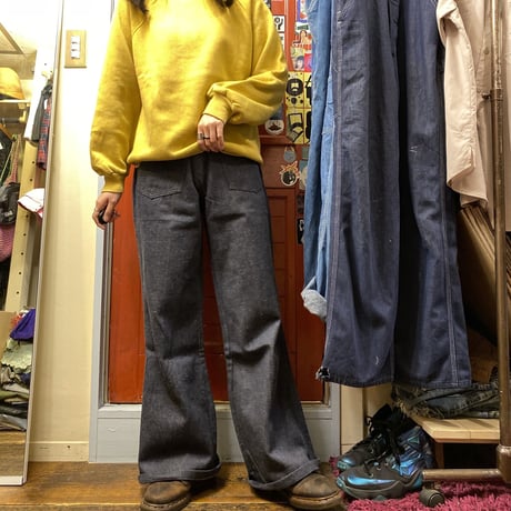 [DEADSTOCK] EURO フレアデニム