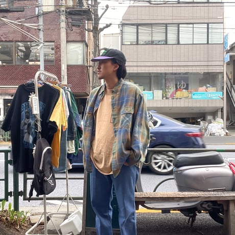 [USED] EURO チェックシャツ