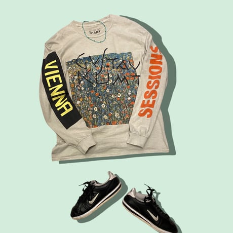 [USED] クリムト”flower Garden”プリントロンTee
