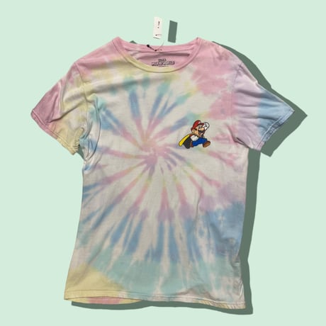 ［USED］SUPER MARIO WORLD タイダイTEE