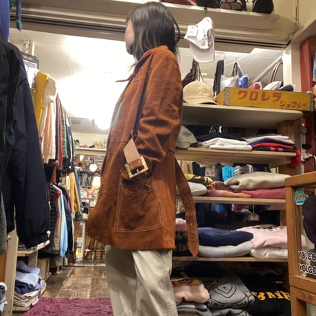 [USED]70's vintage スウェードコート