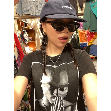 [USED] 2PAC🙏BLACK S/S Tee