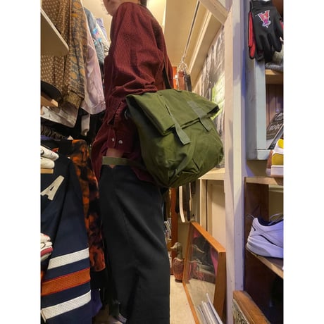 [DEADSTOCK] デンマーク MILITARY BAG リュック&メッセンジャー