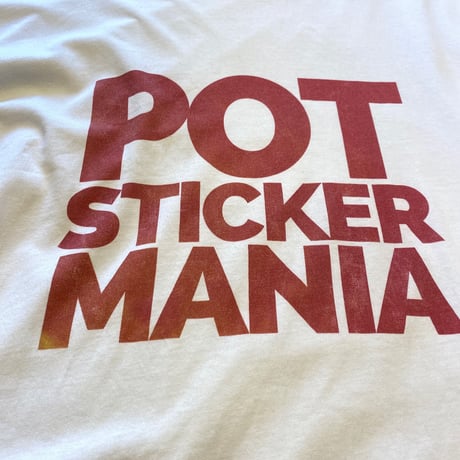 [USED]  POT STICKER MANIA プリントTee