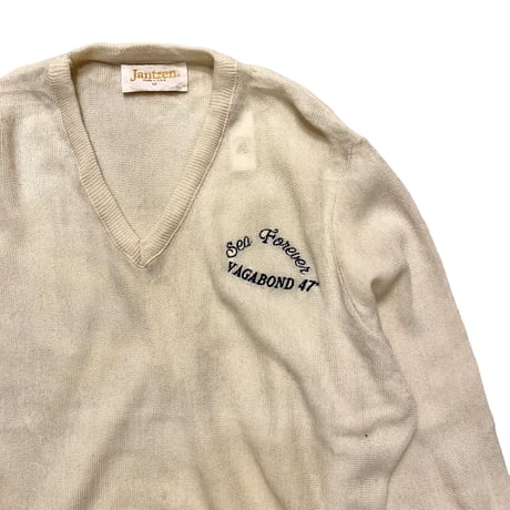 [USED] Vネックニット made in USA