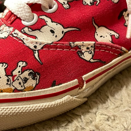 [USED] 80~90's vintage 101匹わんちゃん VANS