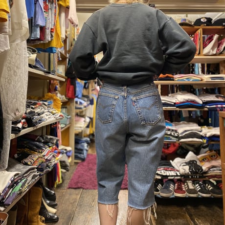 [USED] Levis 17501 CUTOFF DENIM / W28 USA