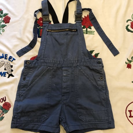 [USED]  ショート Euro work オーバーオール