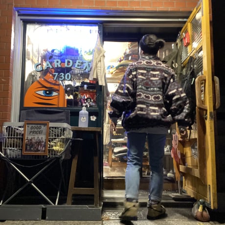[USED] 柄フリース P/O JKT