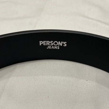 [DEADSTOCK] "PERSONS" レザーベルト