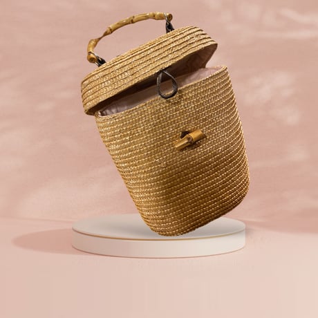 [USED]  筒型カゴBAG
