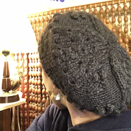 [USED] モコモコ ニットCAP