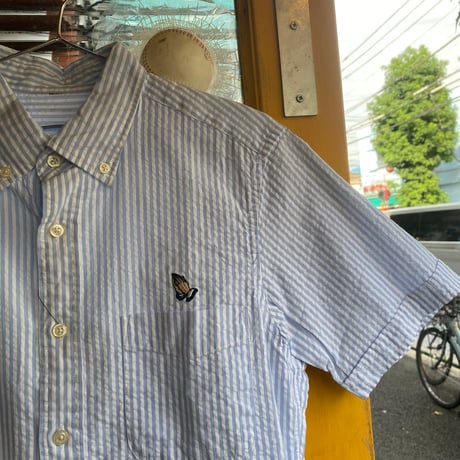 [USED]pray🙏B.D.ストライプシャツ