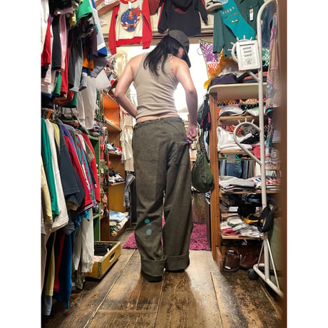 [USED] チェコ🌿 WORK PANTS CAMO