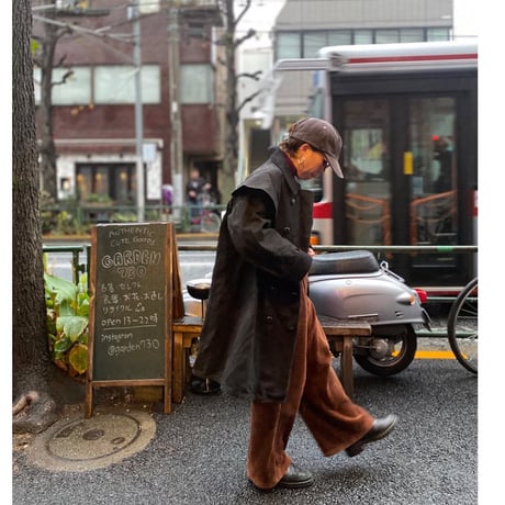 [USED] vintage ケープ付きコート