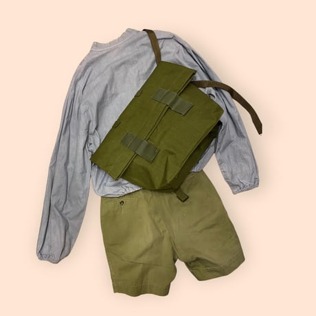 [DEADSTOCK] デンマーク MILITARY BAG リュック&メッセンジャー