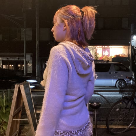 [USED] モヘア🦙フリンジ KNIT
