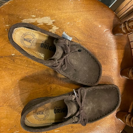 [USED] “Clarks" ワラビー  ブラウン🤎スエード