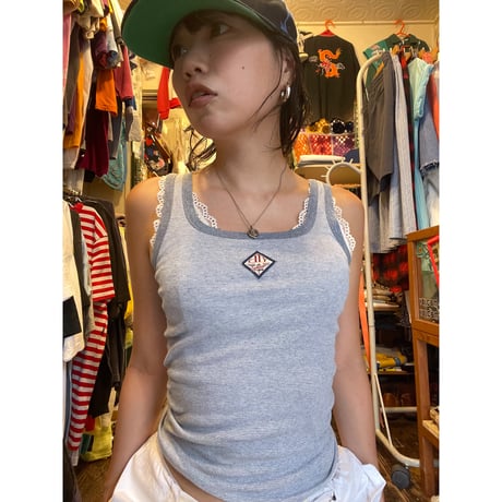 [USED] German made♡ボーダーチちびタンク