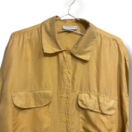 [USED] 100% SILK YELLOW SHIRTS