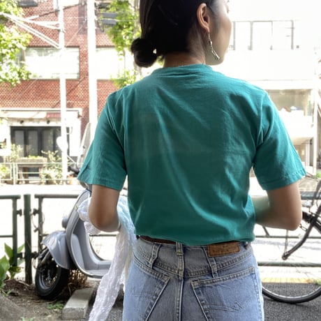 [USED] アライグマ プリントTee