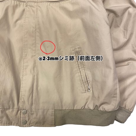 [USED] ダービーJKT風  COTTON ZipUp JKT