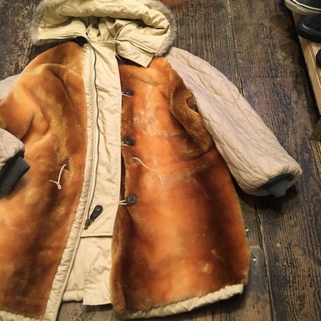 [USED] エスキモーのような♡FAKE FUR COAT/N3B