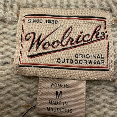 [USED] Wool Rich Vネックネップニット