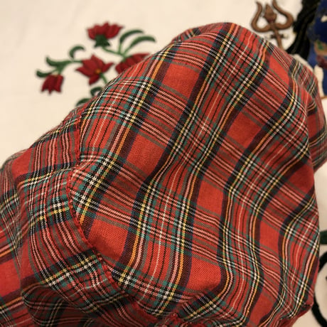 [USED] チェック柄バケットHAT