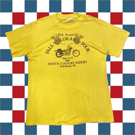 [USED] vintage 50/50 PRINT tee