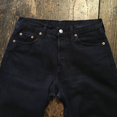 [USED] Levis 501 Black Denim