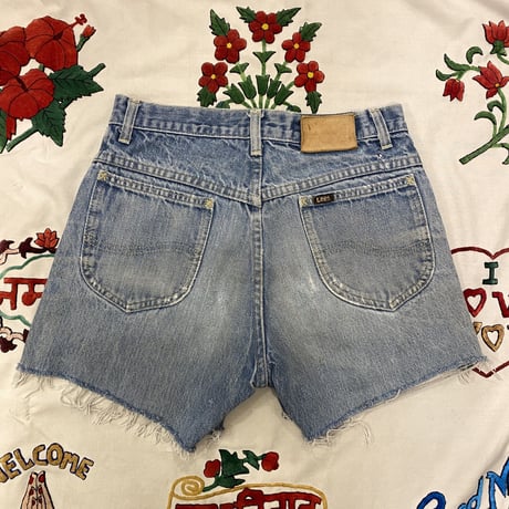 [USED] OLD Lee CUTOFF DENIM / W28 USA