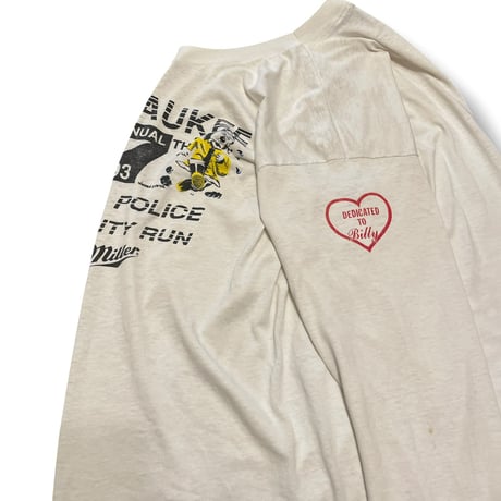 [USED] '93 FIRE & POLICE ゆる ロンTee