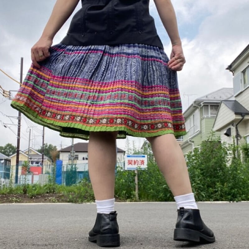 カラフルチュニック&amp;サスペンダー付きスカート スカート サスペンダー付きデニムパンツインスカート キッズ 子供服