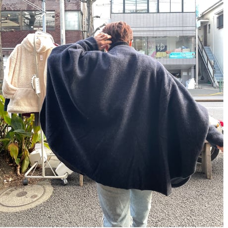 [USED] NEPENTHESポンチョ風コート