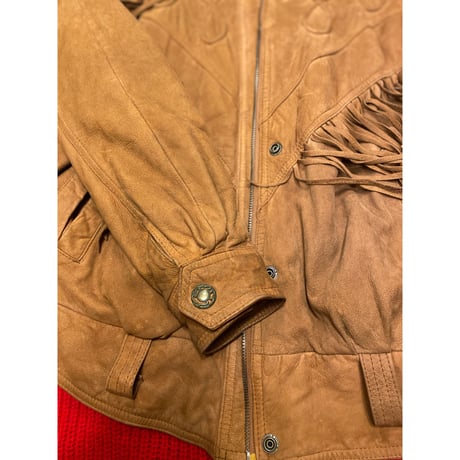 [USED] フリンジスエードレザーJKT