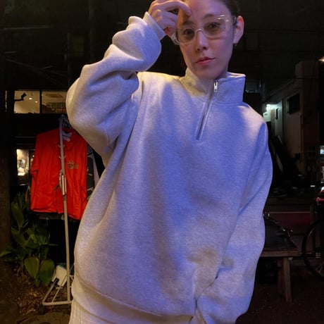 [SELECT] 10oz T/C HALFZIP SWAET
