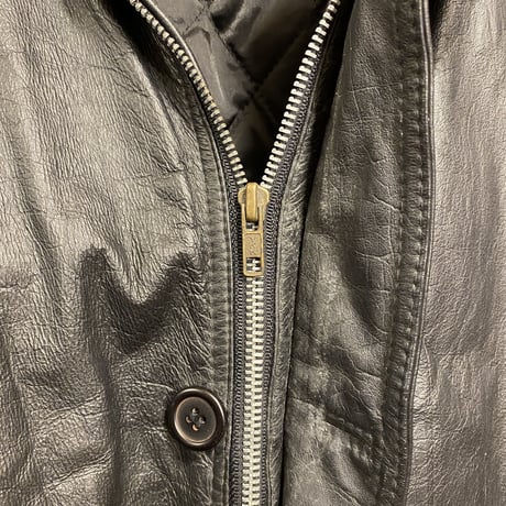 [USED] レザー CAR COAT