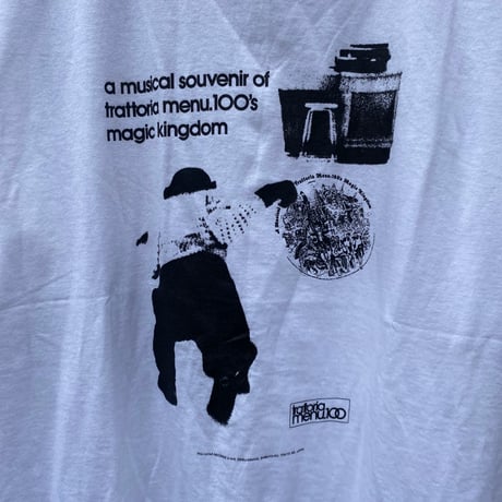 [DEADSTOCK] "Trattoria Records" S/S Tee