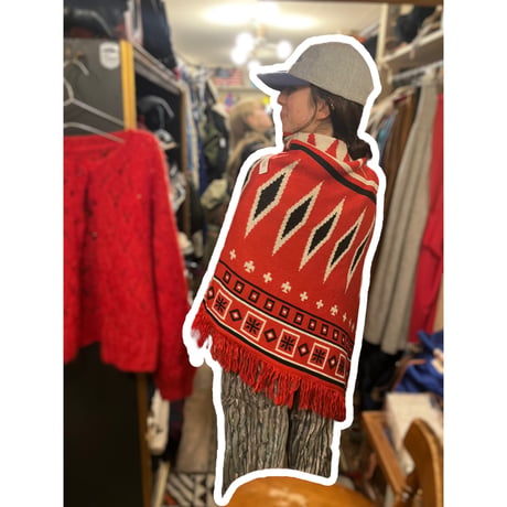 [USED] Knitポンチョ