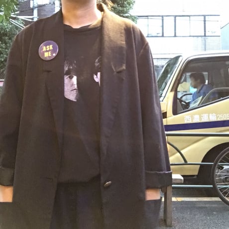 [USED]  BIGシルエットJKT  / BLACK