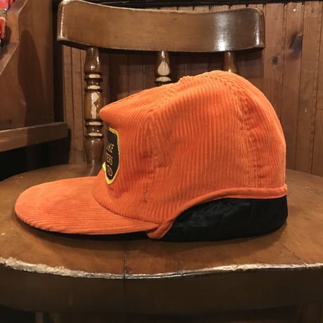 [USED] 耳付き コーデュロイ ハンティングCAP