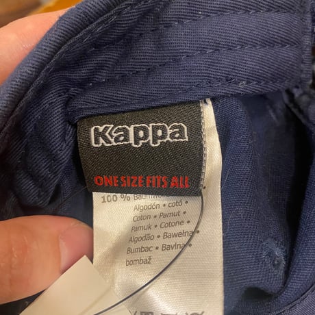 [USED] "KAPPA" ネイビーCAP