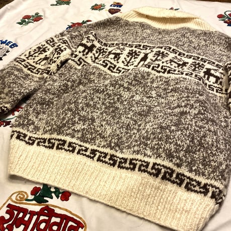 [USED] BIG BIG SIZE❤️ カウチンカーディガン