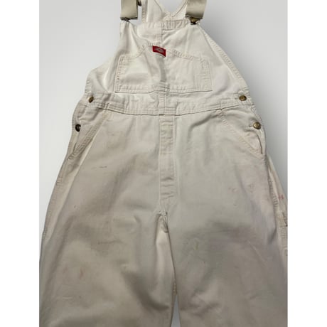 [USED] White♡ Dickies OVERALL