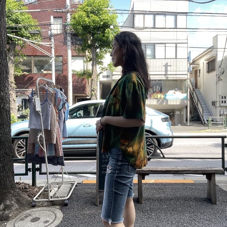 [USED] good nature レーヨンシャツ
