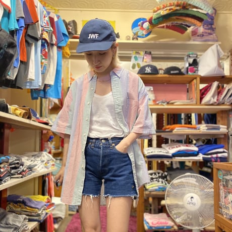 [USED]  L.L.Bean シアサッカーB.D SHIRT！