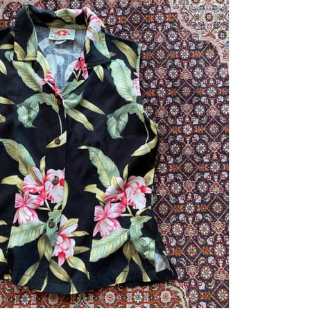 [USED] ノースリーブアロハシャツ🌺