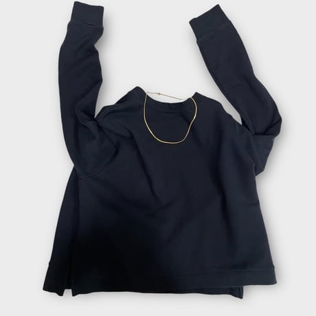 [USED] NAVY ショート丈 Sweat